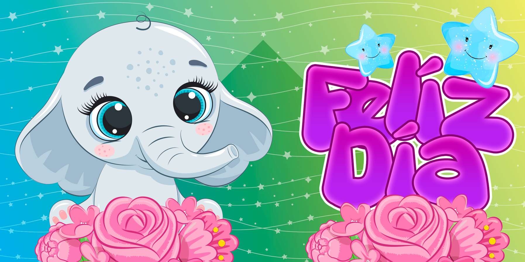 Ilustração Elefante Feliz Día Texto Celebração Png Arte Para Caneca Grátis Pra Baixar