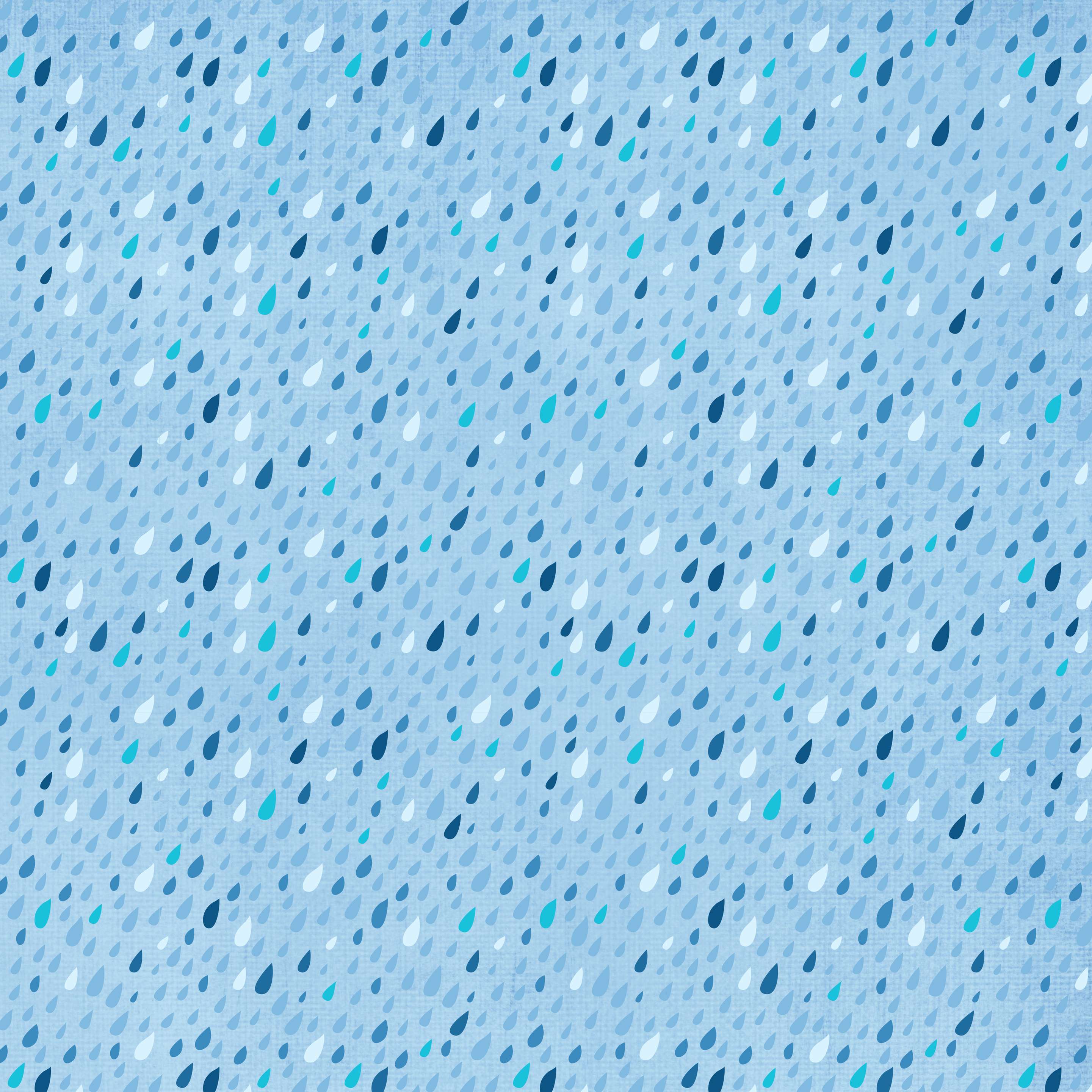 Padrão Gotículas De Chuva Azul Água Png Grátis Para Baixar