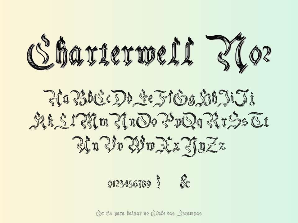 Fonte Charterwell No2 Grátis Para Baixar