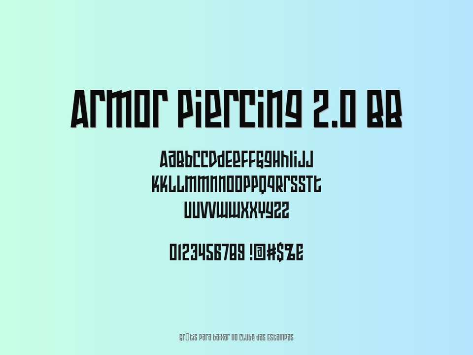 Fonte Armor Piercing 2