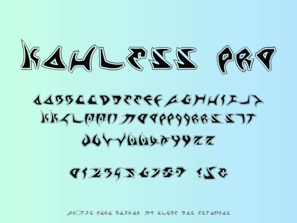 Fonte Kahless Pro Grátis Para Baixar
