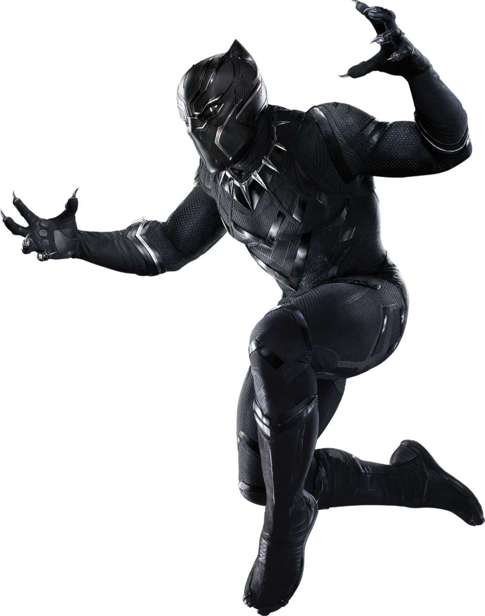 Pantera Negra Traje De Ação Super Heróis Png Grátis Para Baixar