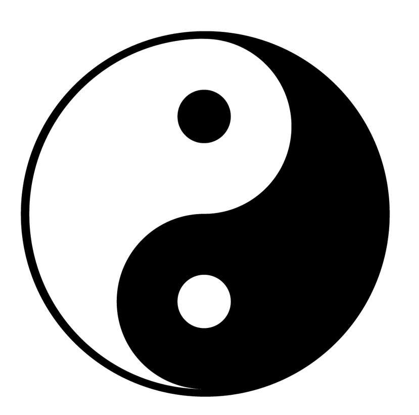 Símbolo Yin Yang Filosofia Oriental Png Grátis Para Baixar