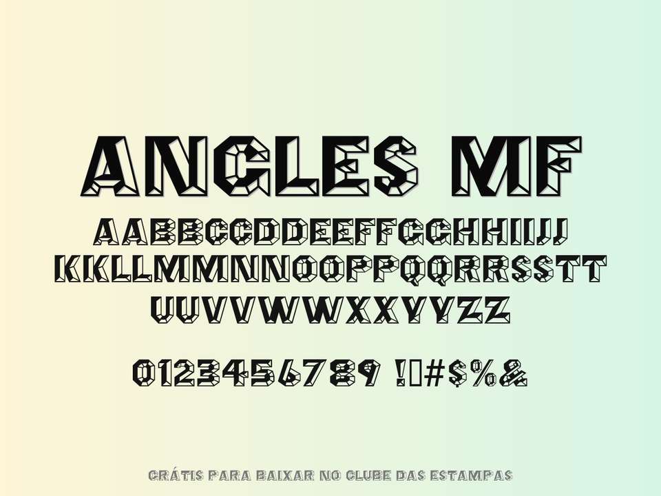 Fonte Angles Mf Grátis Para Baixar