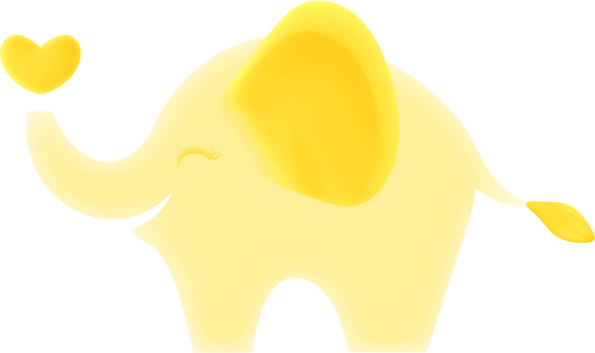 Elemento Elefante Cute Elefantinho Fofo Png (8)