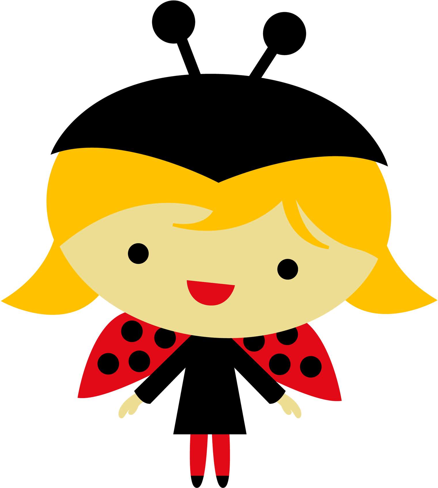 Elemento Joaninha Fofa Cute Png (64)