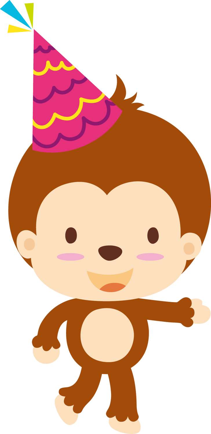 Elemento Macaco Cufe Fofo Fofa Png (7)