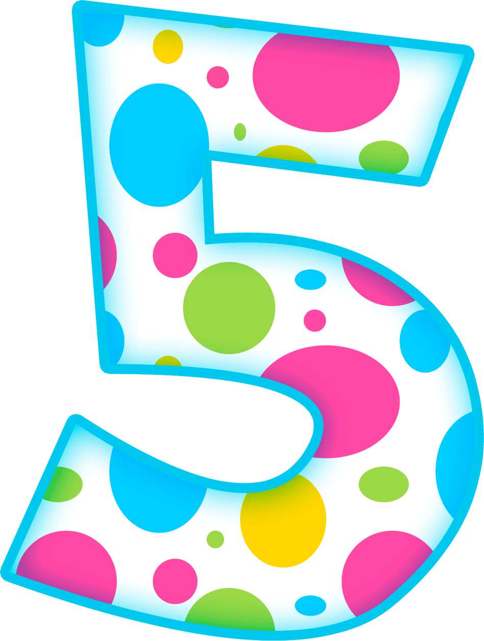 Elemento Numero 5 Cinco Bolinhas Png