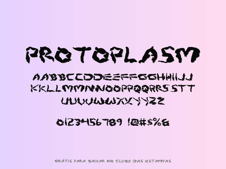 Fonte Protoplasm Grátis Para Baixar