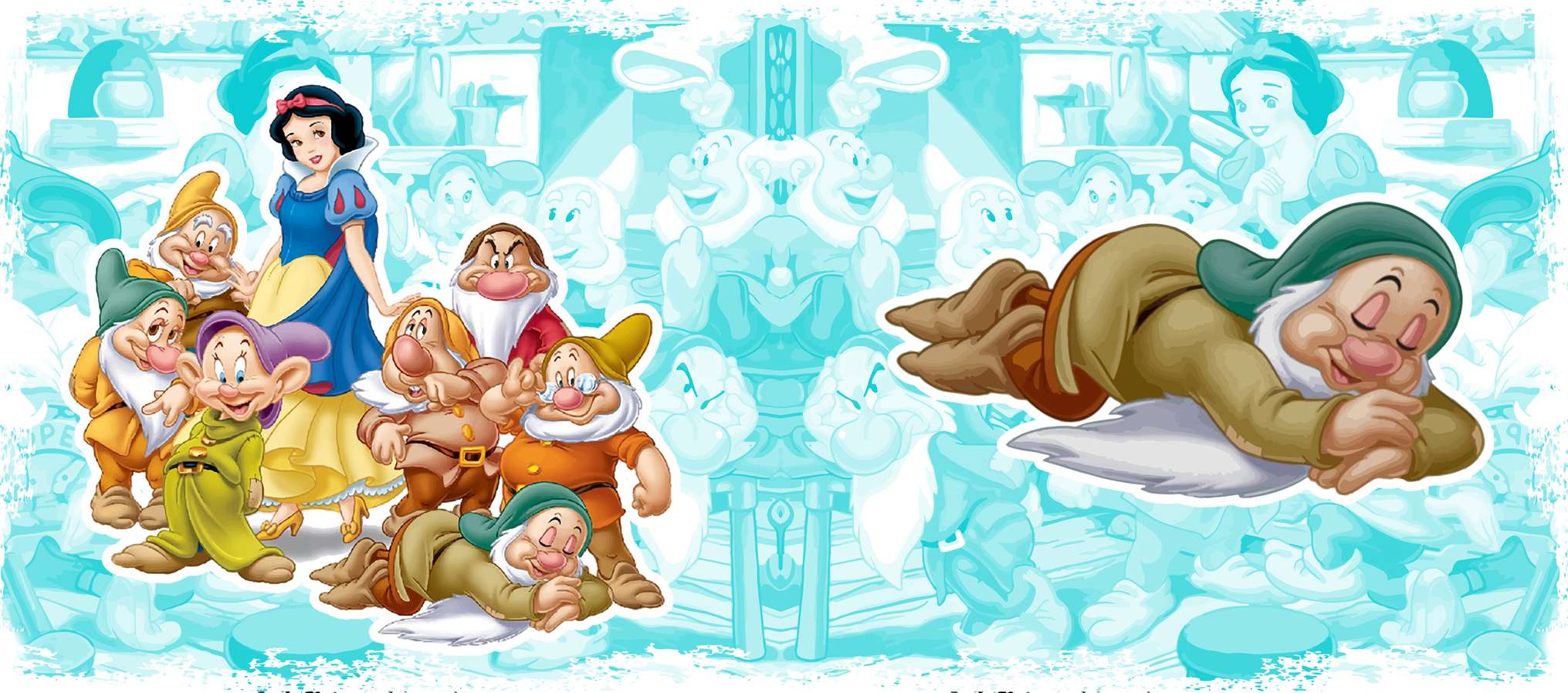 Arte Para Caneca Branca E Os Sete 7 Anões (7)