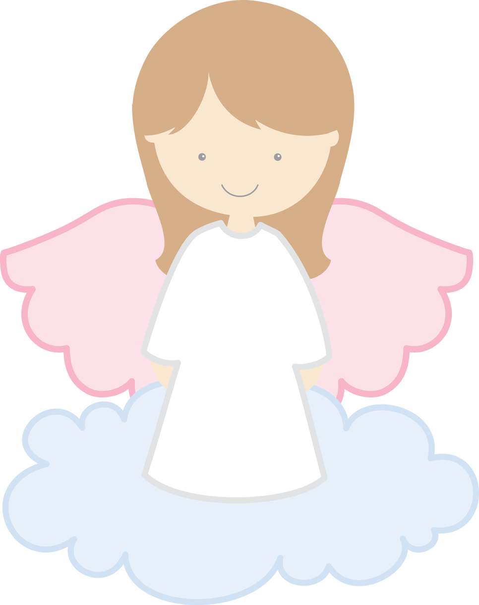 Anjo Com Asas E Nuvem Anjo Png Grátis Para Baixar