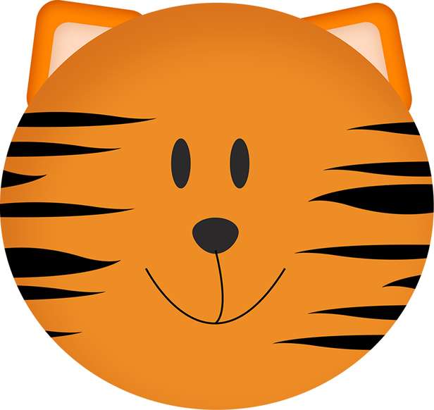 Rosto De Tigre Sorridente Animais Png Grátis Para Baixar