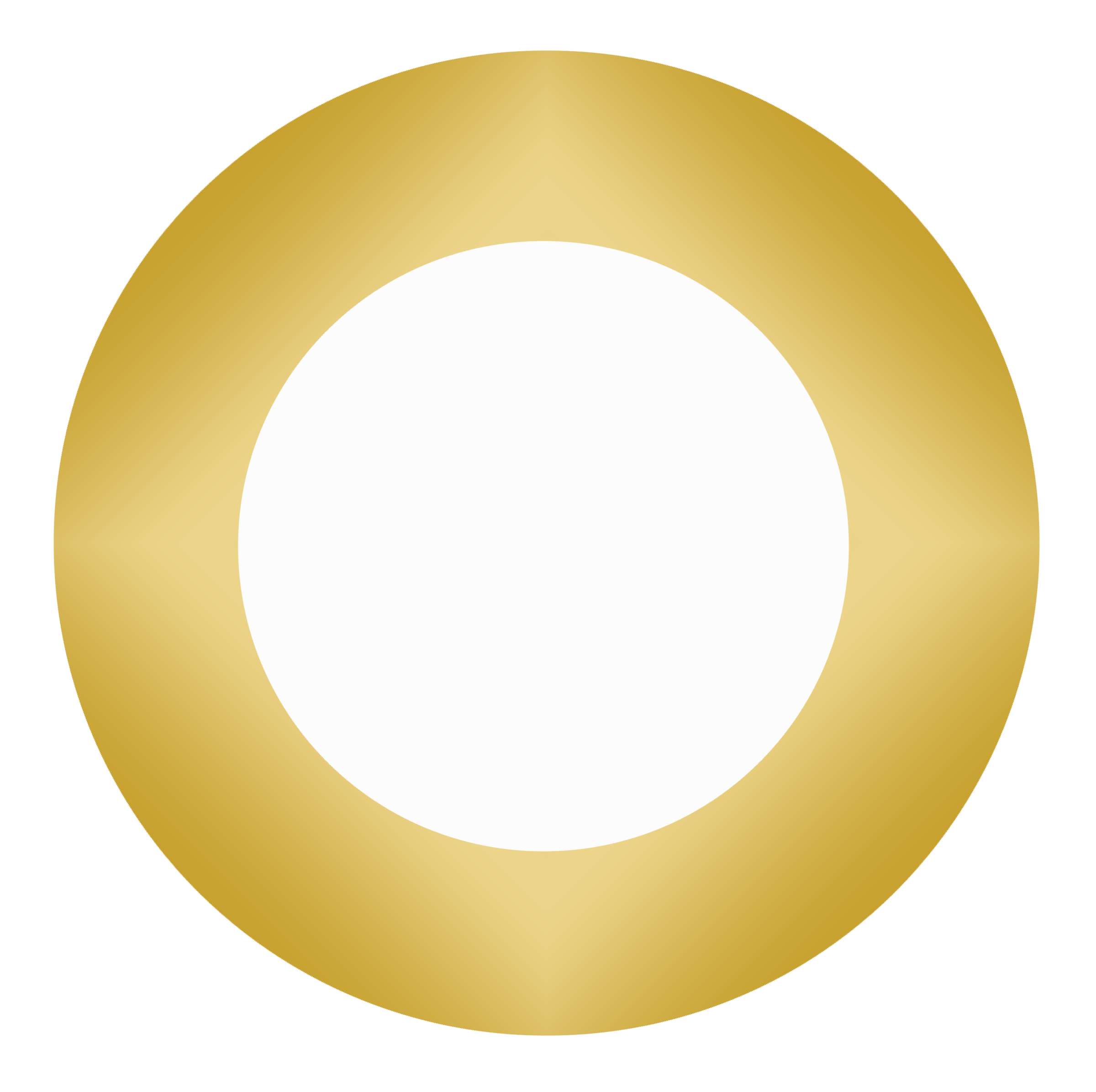 Círculo Dourado Anel Branco Design Gráfico Png Grátis Para Baixar