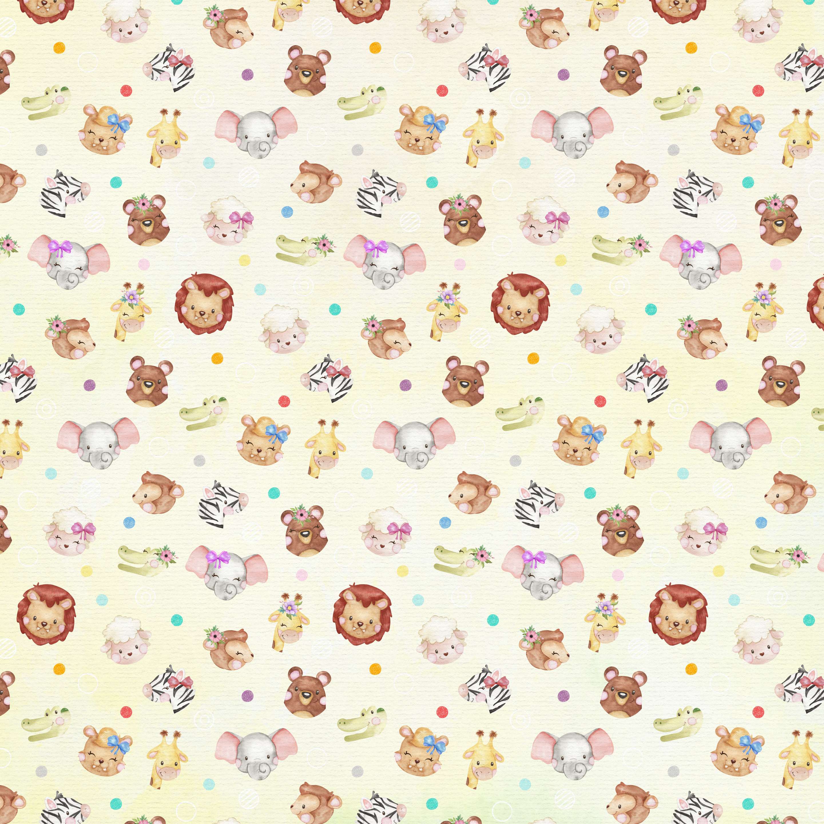 Padrão Divertido De Animais Animais Png Grátis Para Baixar