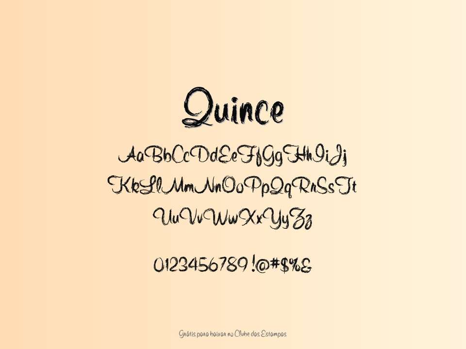 Fonte Quince Grátis Para Baixar