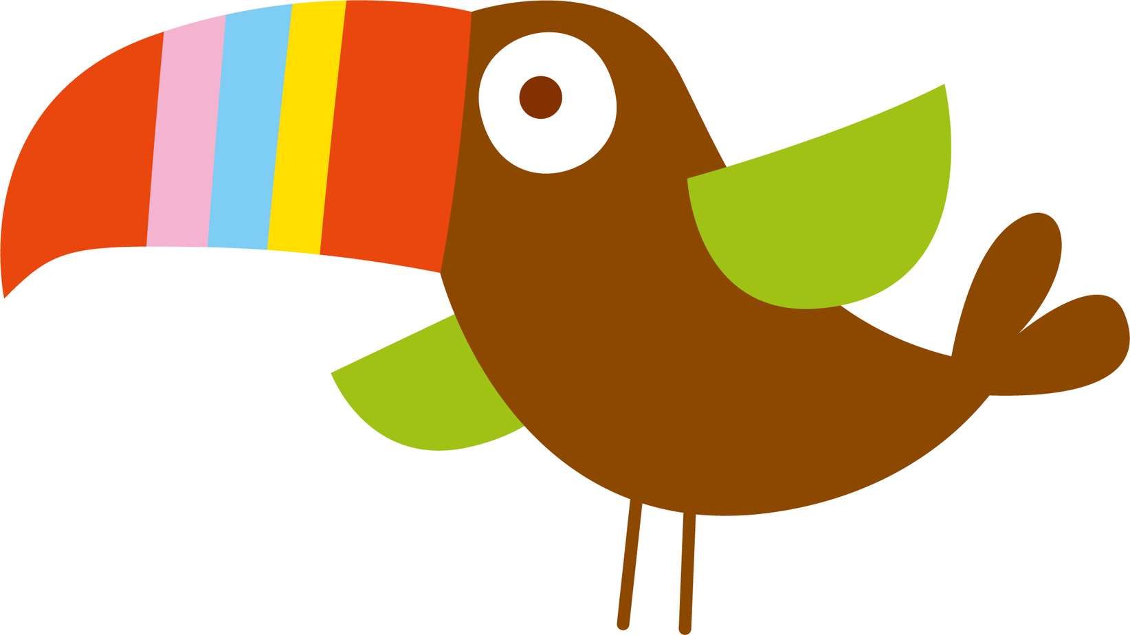 Tucano Desenho Animado Colorido Aves Png Grátis Para Baixar
