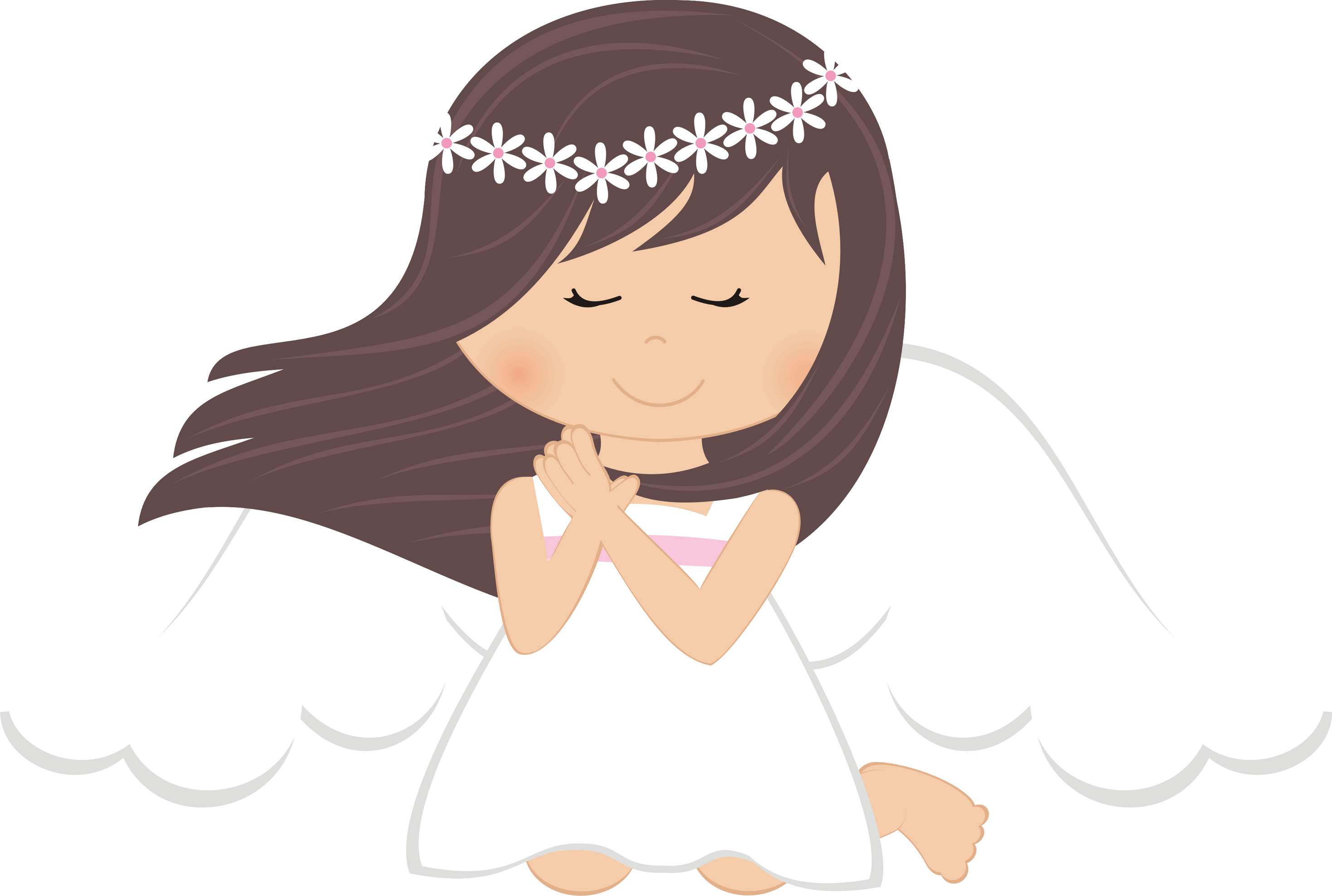 Anjo Menina Com Asas Anjo Png Grátis Para Baixar