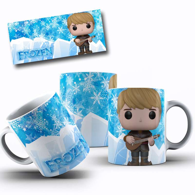 Arte Para Caneca Frozen Funko (9)