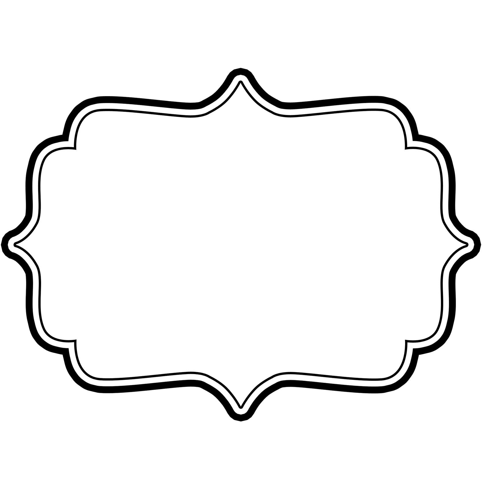 Moldura Decorativa Oval Design Gráfico Png Grátis Para Baixar