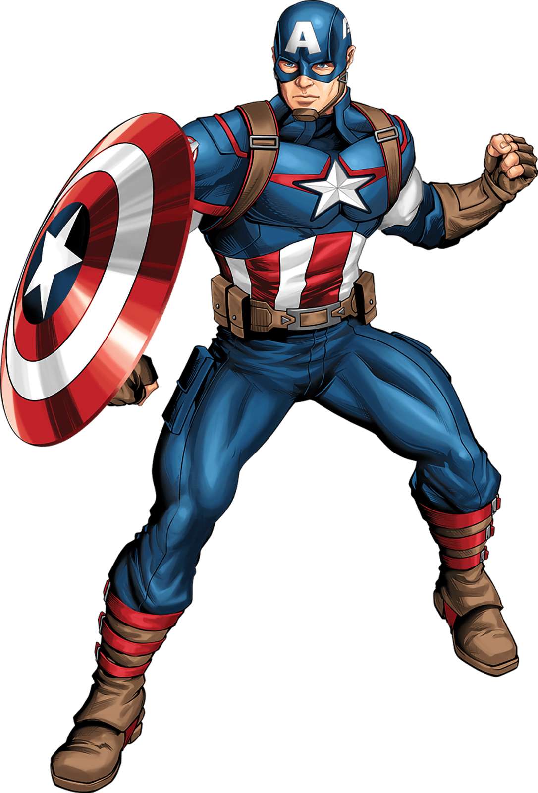 Super Herói Americano Com Escudo Super Heróis Png Grátis Para Baixar
