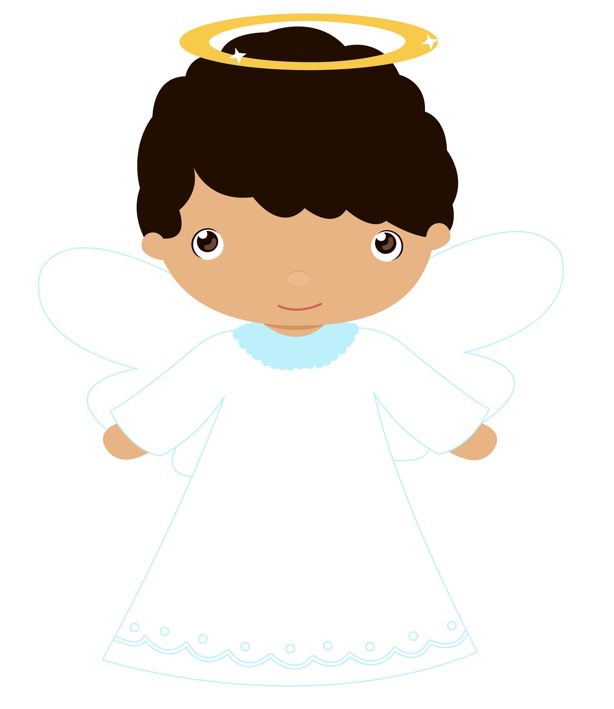 Anjo Infantil Com Asas E Halo Anjos Png Grátis Para Baixar Criativo-45