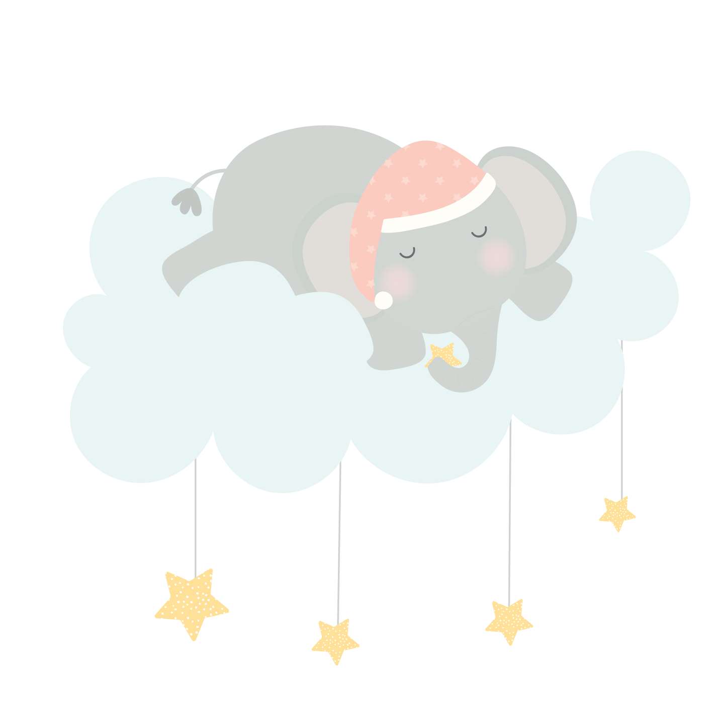 Elemento Elefante Cute Elefantinho Fofo Png (194)
