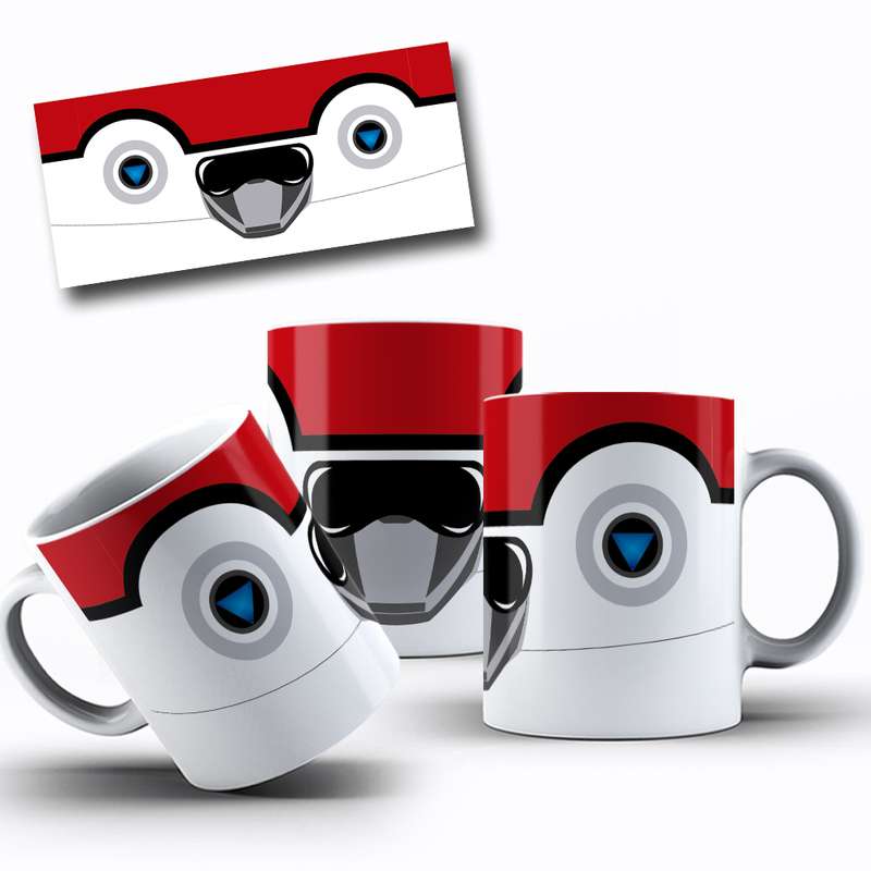 Arte Para Caneca Power Rangers (8)