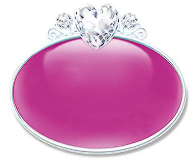 Oval Rosa Coração Cristal Decoração Png Grátis Para Baixar