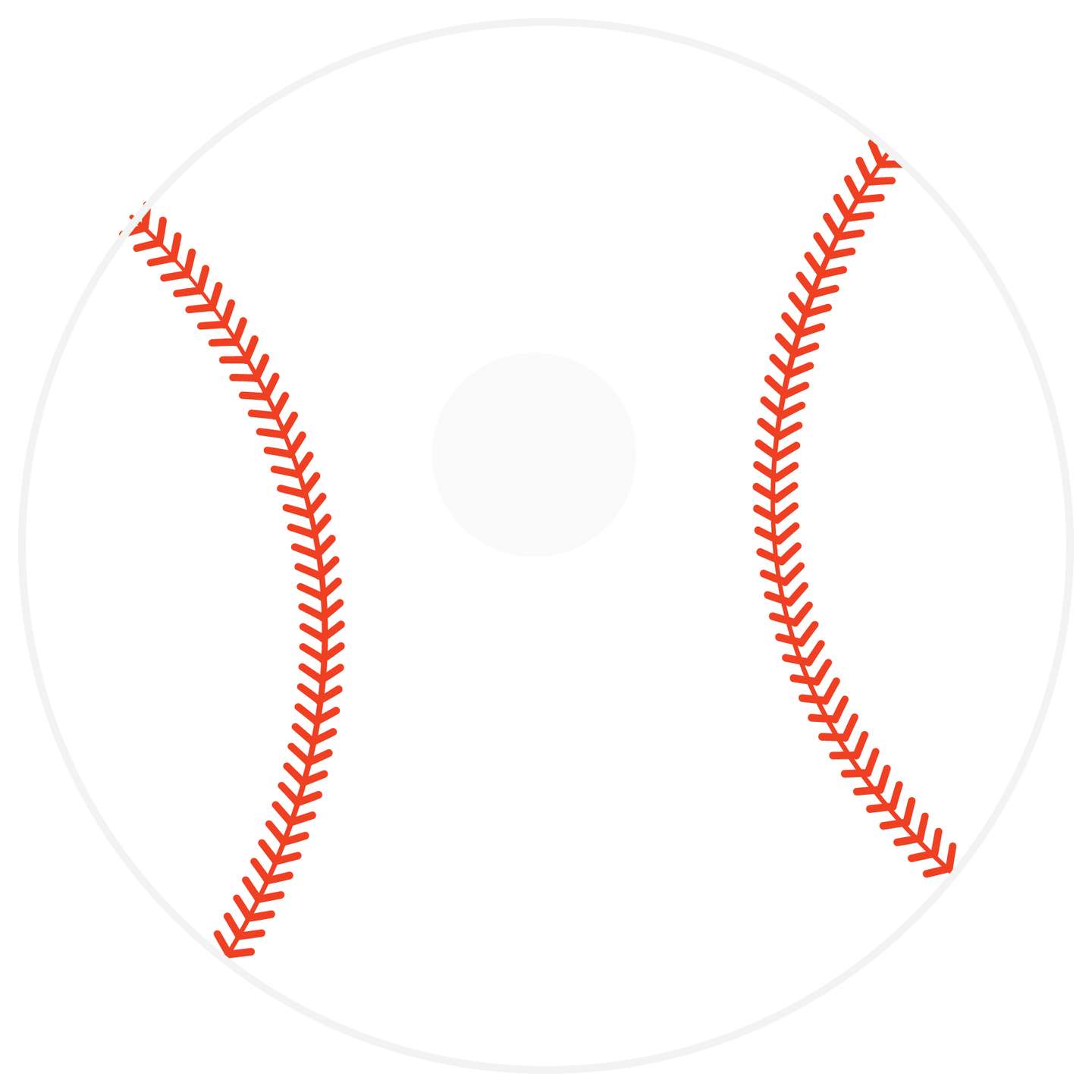 Costuras De Bola De Baseball Esportes Png Grátis Para Baixar