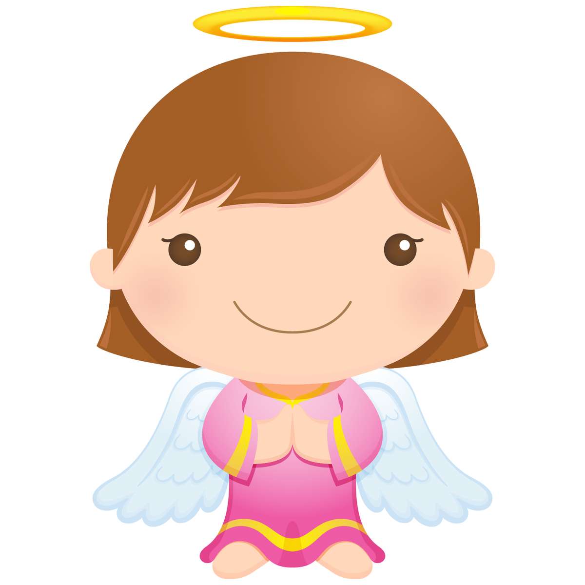Menina Anjo Com Asas E Halo Anjo Png Grátis Para Baixar
