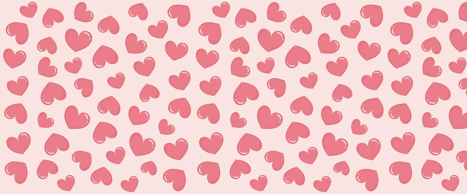 Padrão De Corações Românticos Em Tons Rosados Amor Png Arte Para Caneca Grátis Pra Baixar