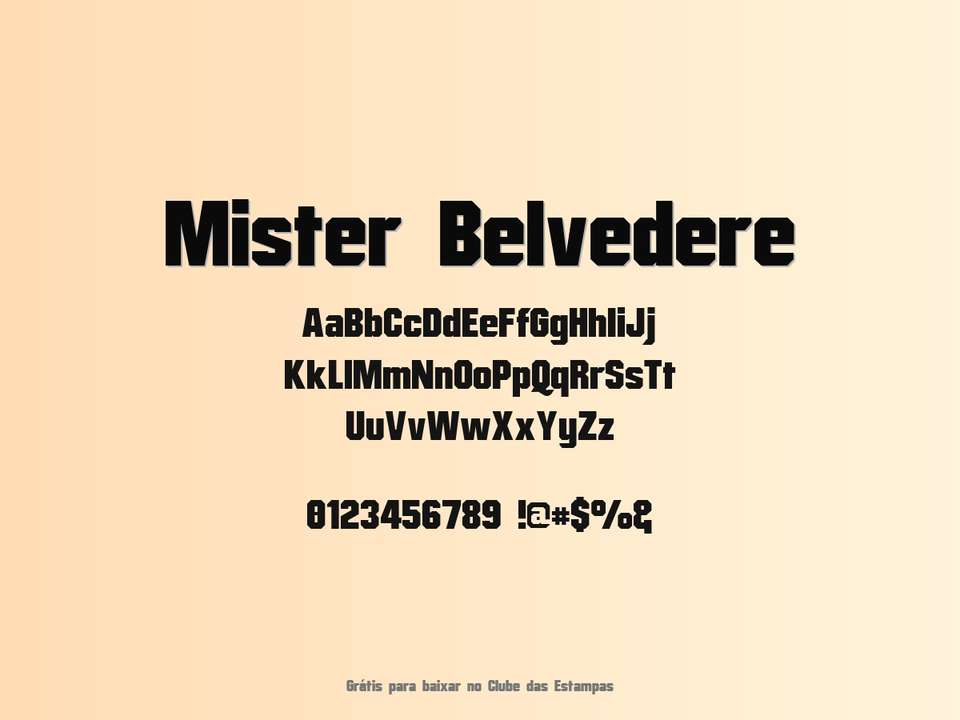 Fonte Mister Belvedere Grátis Para Baixar