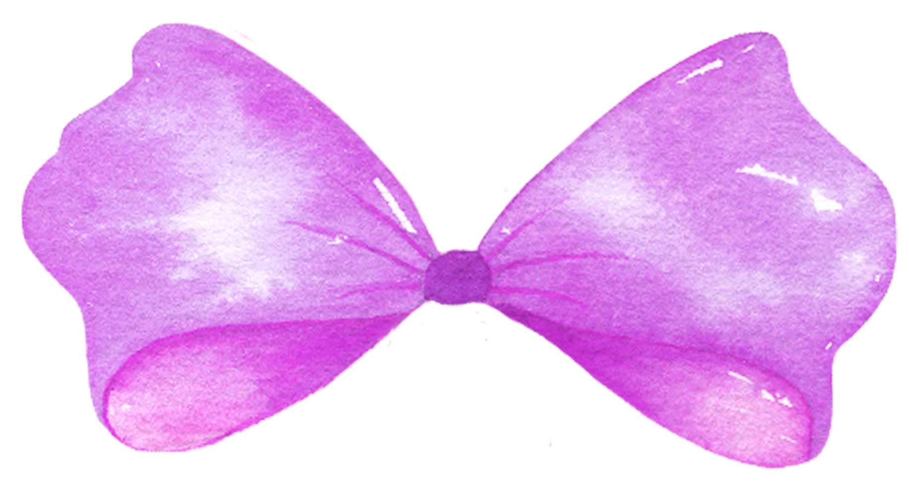 Gravata Borboleta Rosa Aquarela Acessórios Png Grátis Para Baixar