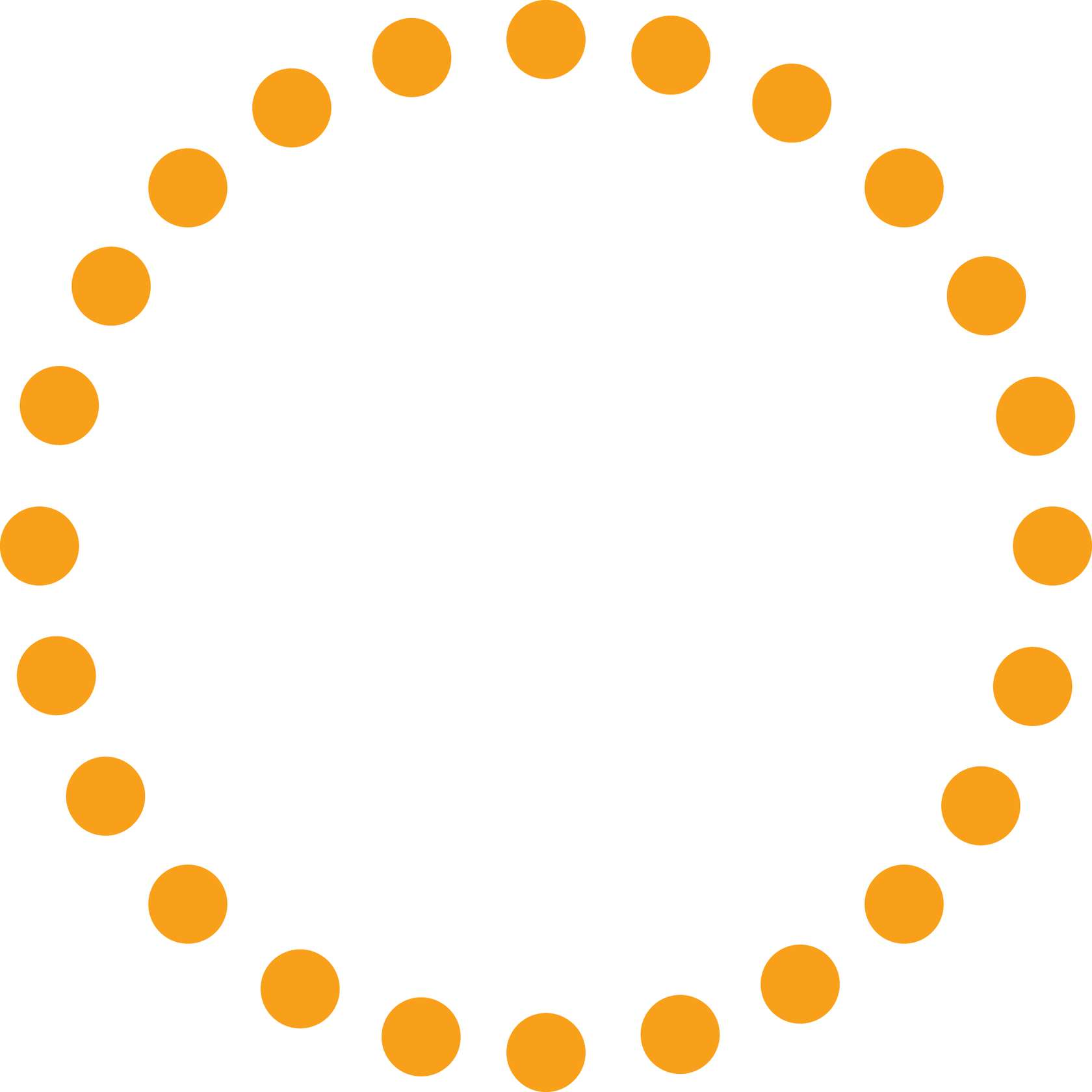 Anel Circular De Pontos Padrão Png Grátis Para Baixar