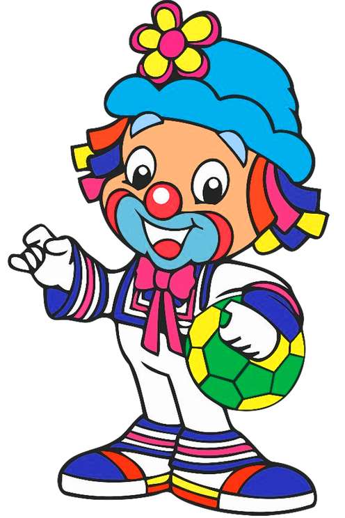 Palhaço Mascote Futebol Mascote Png Grátis Para Baixar
