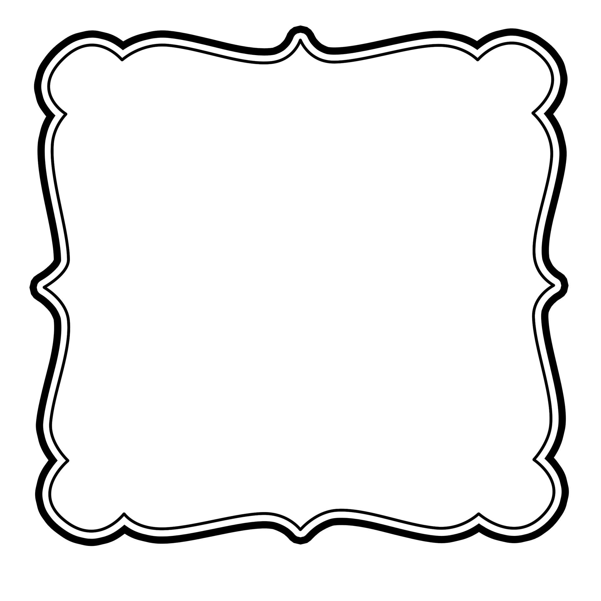 Moldura Decorativa Ornamental Design Gráfico Png Grátis Para Baixar Vetor