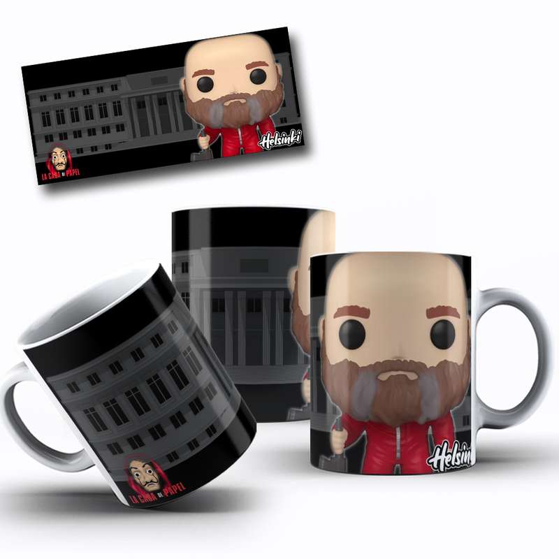 Arte Para Caneca La Casa De Papel 5