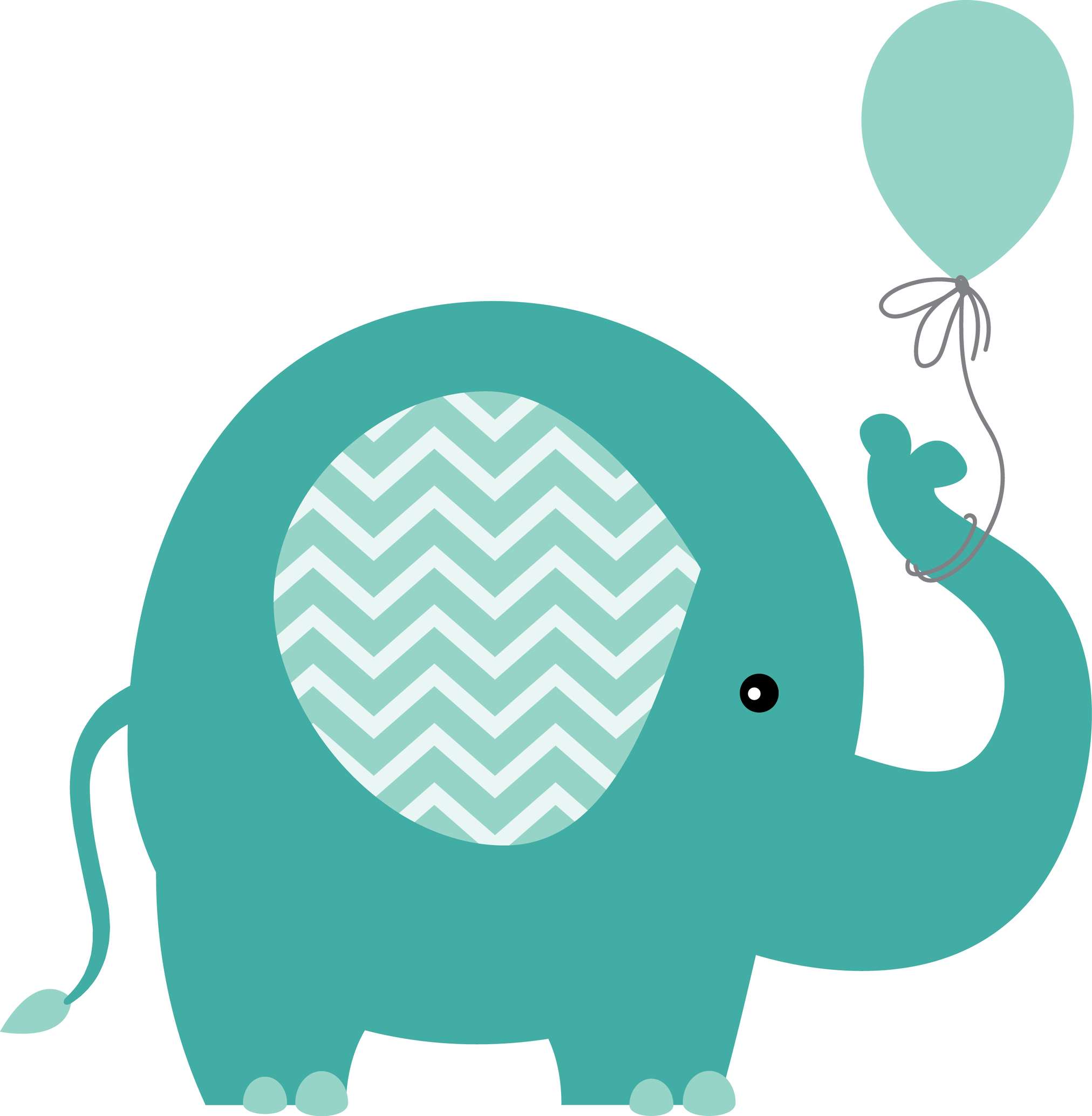 Elemento Elefante Cute Elefantinho Fofo Png (49)