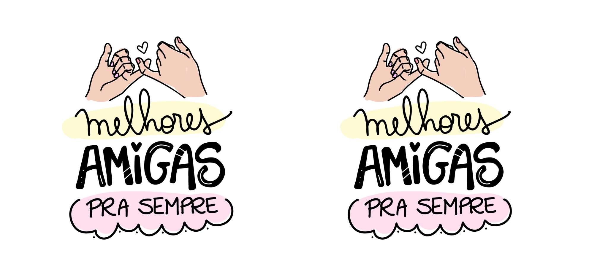 Melhores Amigas Pra Sempre Ilustração De Amizade Amizade Png Arte Para Caneca Grátis Pra B Super-22