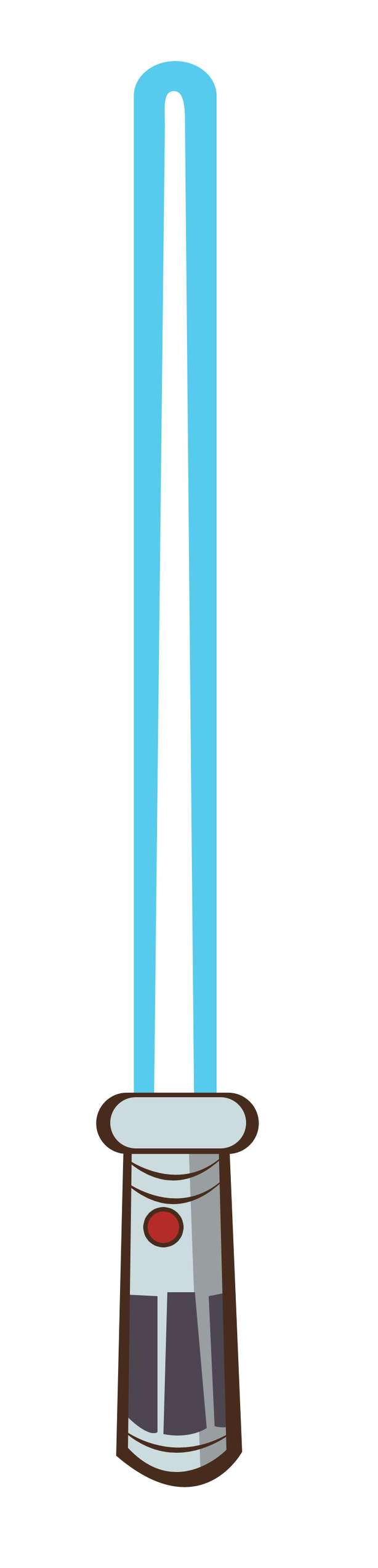 Sabre De Luz Azul Ficção Científica Png Grátis Para Baixar