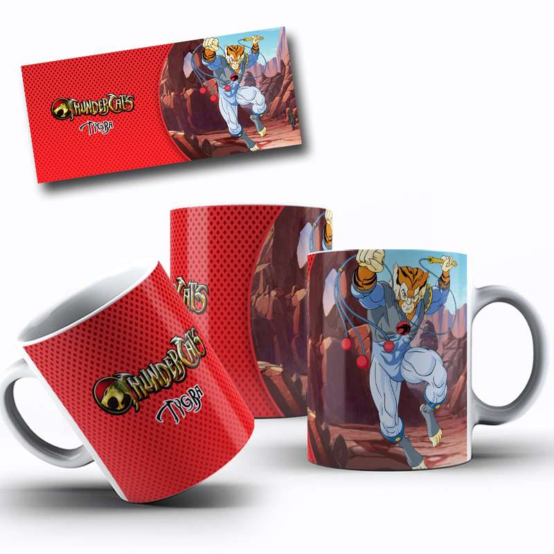 Arte Para Caneca Thundercats Tygra Cartoon 9
