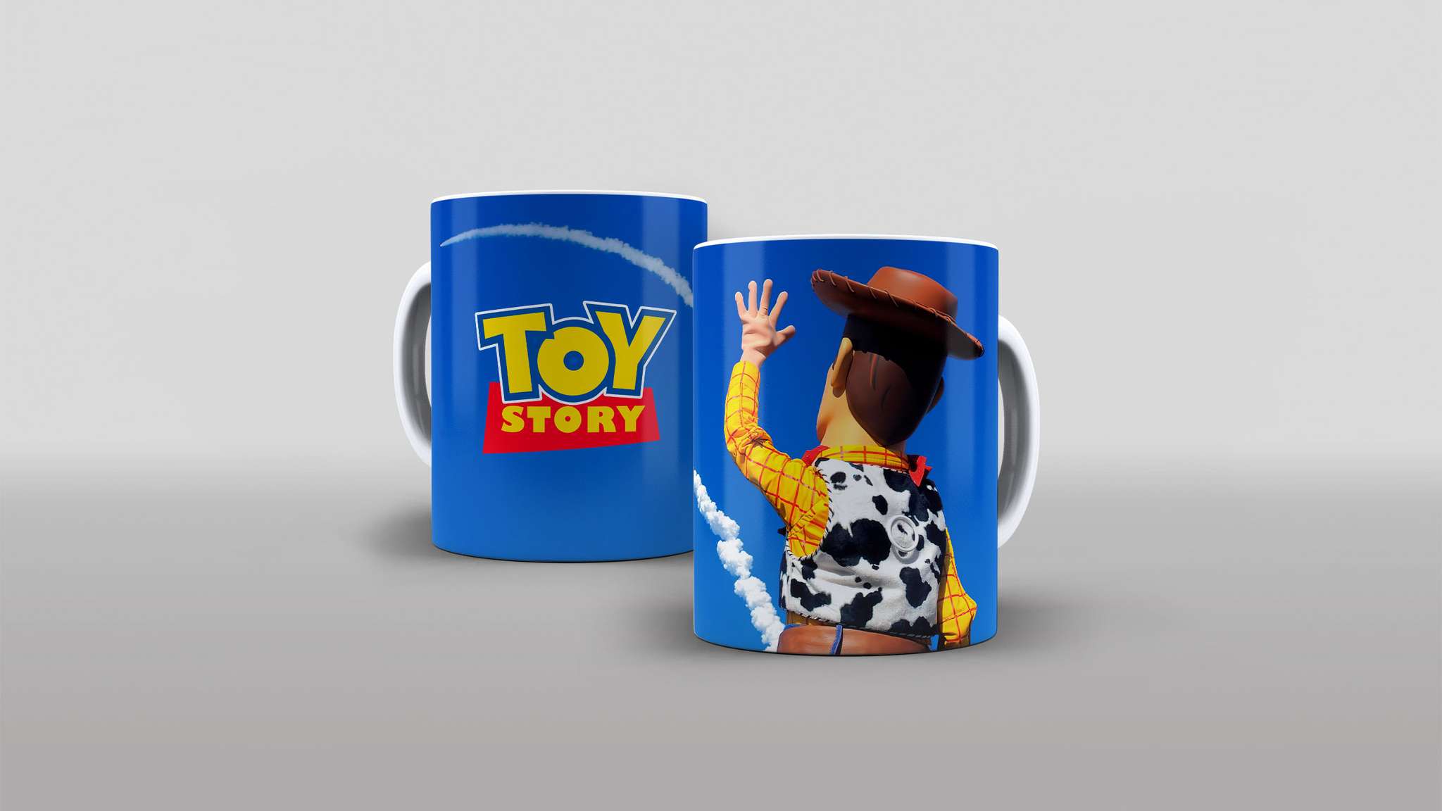 Arte Toy Story Xerife Woody Para Caneca