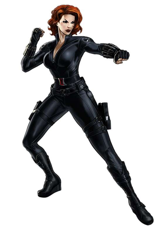 Figura Feminina Tática Preta Super Heróis Png Grátis Para Baixar