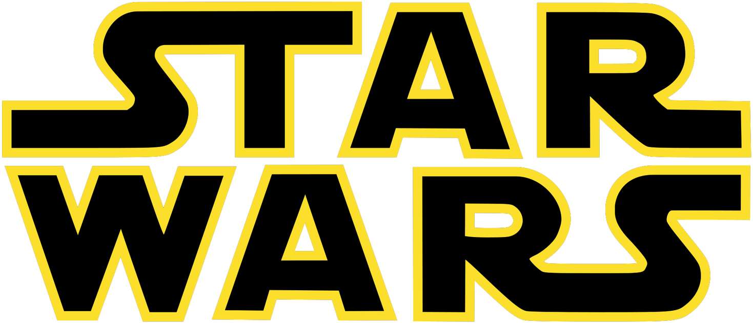 Logotipo Star Wars Icônico Ficção Científica Png Grátis Para Baixar