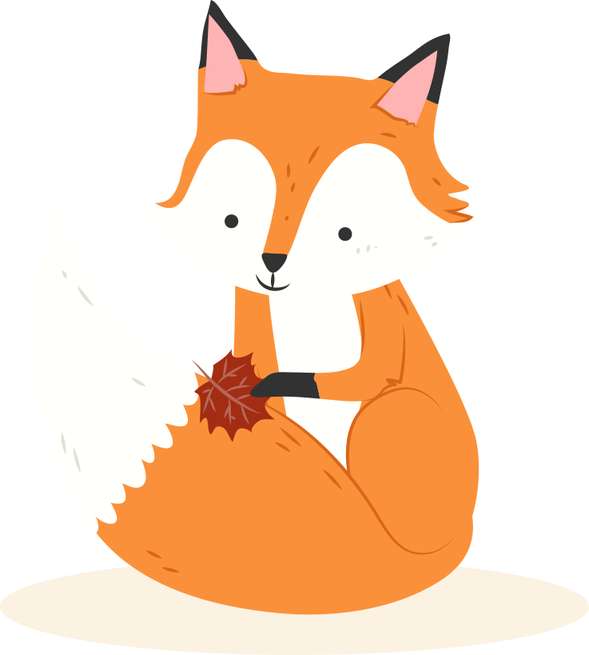 Raposa Raposinha Cute Fofo Png (15)