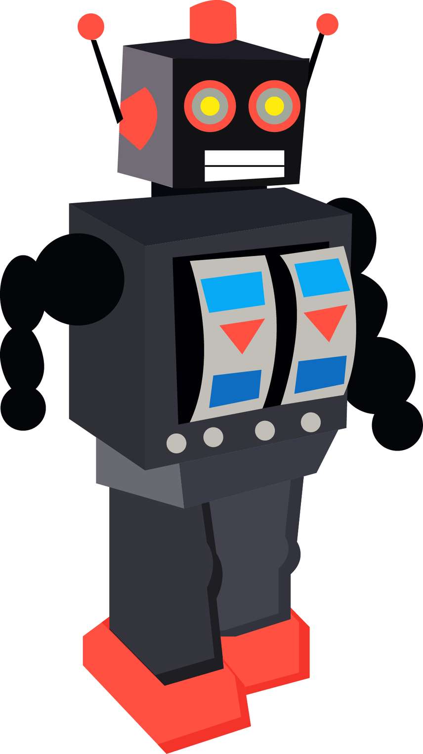 Robô Mecânico Futurista Robótica Png Grátis Para Baixar