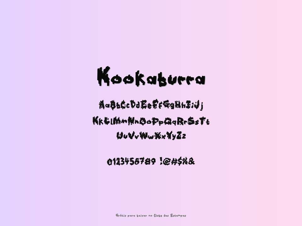 Fonte Kookaburra Grátis Para Baixar
