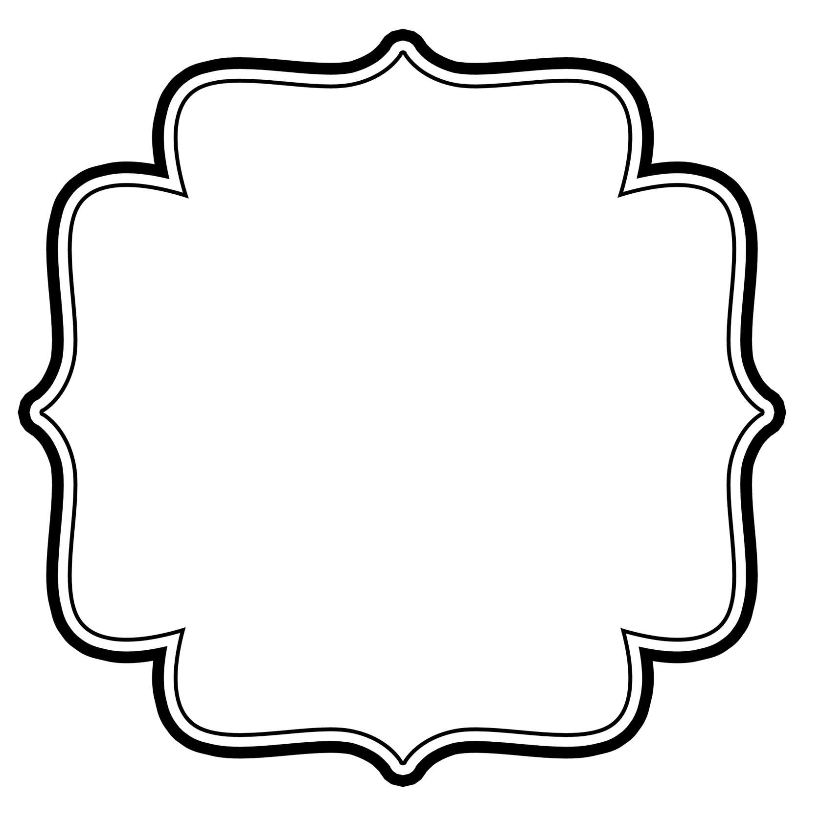 Moldura Decorativa Retangular Design Gráfico Png Grátis Para Baixar Vetor
