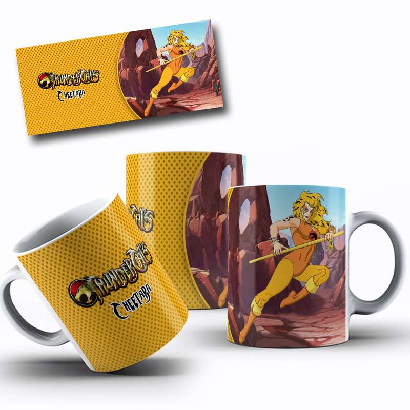 Arte Para Caneca Thundercats Cheetara Cartoon 3