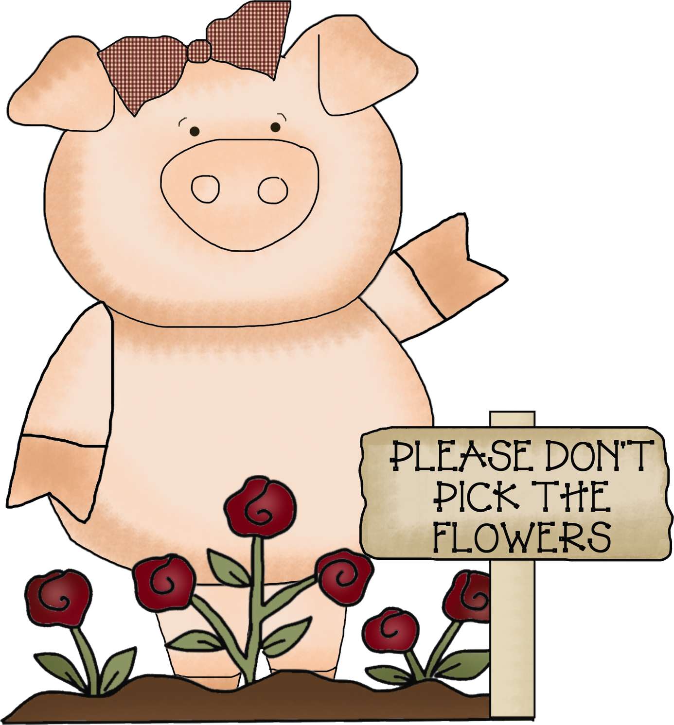 Elemento Porco Porquinho Cute Fofo (7)